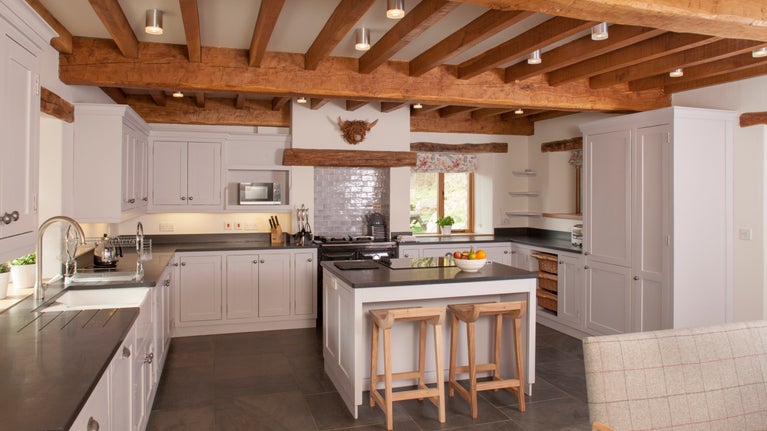 The kitchen at Eelbeck Cottage, Cumbria